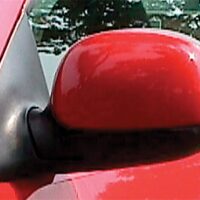 CIPA Exterior Towing Mirror Add-On, 4-1/4 x 5 in, Set of 2, Black