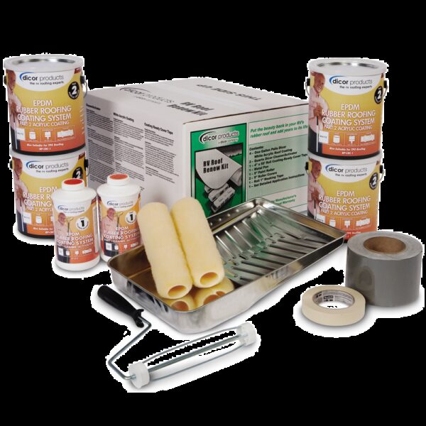 Dicor Corp. Roof Coating Tan