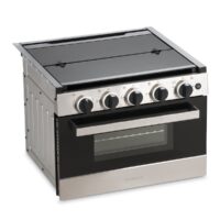 Dometic RV Propane Stove, 3-Burner Range, 20.25 x 16 x 17.75 Inch, 9000-6500 BTU