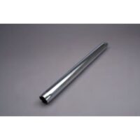 Heng's Industries Table Leg, 17 Inch, Tubular Steel, Silver