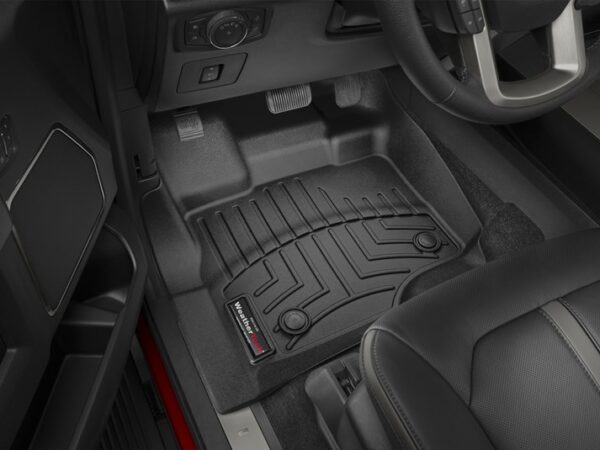 WeatherTech Floor Liner, Black, Molded-Fit, 2-Piece Set