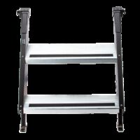 MORryde Quick Connect RV Entry Step, 2-Step, 27-1/2 Inches, 500 Pound Capacity