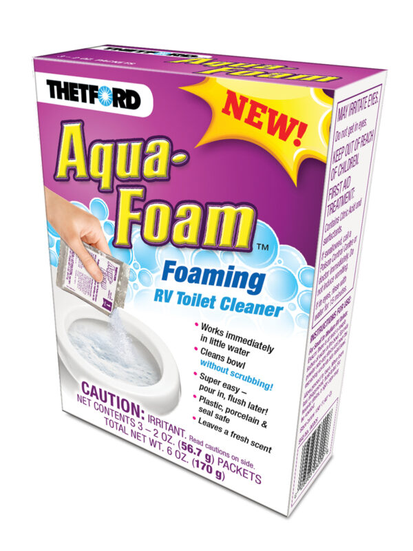 Thetford Aqua-Clean RV Toilet Cleaner, 3-Pack