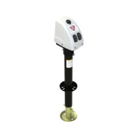 Bulldog Powered Trailer Tongue Jack, 3,500 lb, 14 Inch Travel