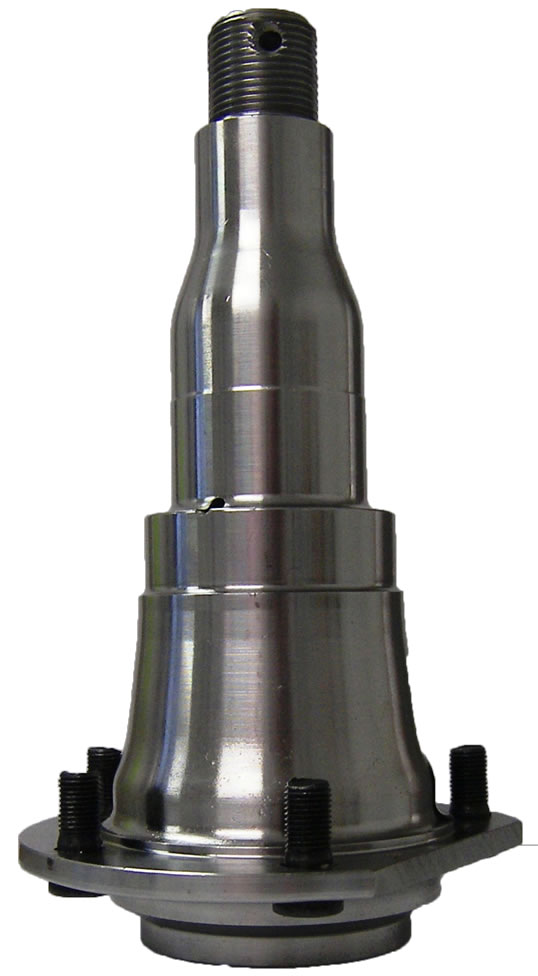 AP Products Spindle, Lifted, 3" Rise, 4000-7000 lb Axles, Black