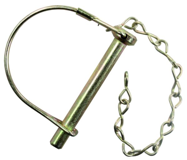 JR Products 5/16 Inch Coupler Safety Pin, 2-1/2 Inch, Silver