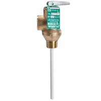 AquaLock 1/2 Inch 150 PSI Water Heater Pressure Relief Valve