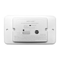 MTI Industries Carbon Monoxide and Propane Detector, White, 12 Volt Hardwire