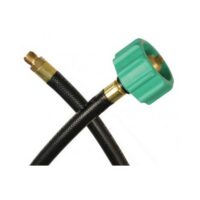 JR Products Propane Pigtail Hose 12" ACME to 1/4" Inverted Flare