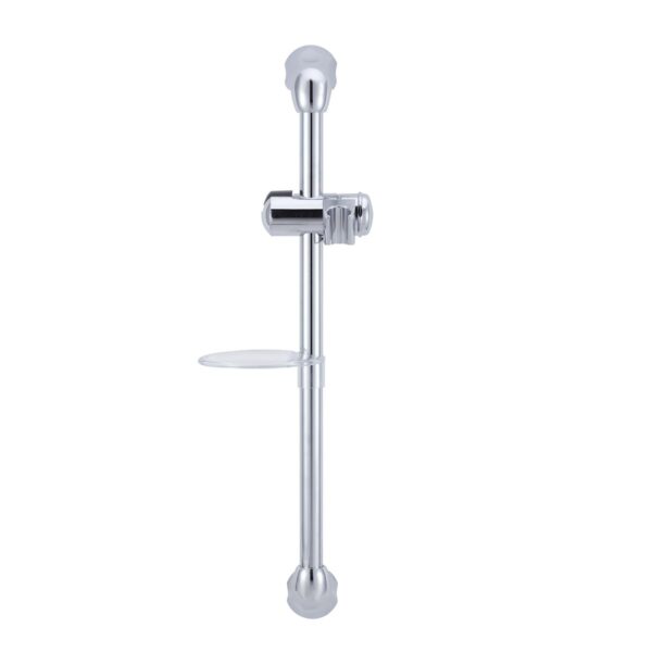 Dura Faucet Shower Slide Bar, 25 Inch, Silver