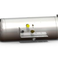 Manchester Tank ASME Permanent Mount Propane Tank, 24.2 Gallon, OPD Valve, White