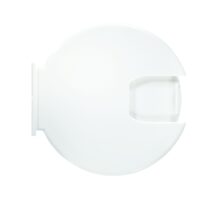 RV Designer Electrical Cord Hatch Lid, Black and White