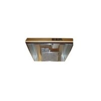 Heng's 20" Stove Vent Hood, Slope Nose, 12 Volt, with Fan and Light, Black