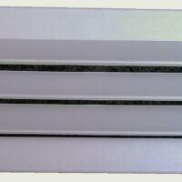Heng's Rectangular Wall Vent White 3x5 with Mounting Hardware