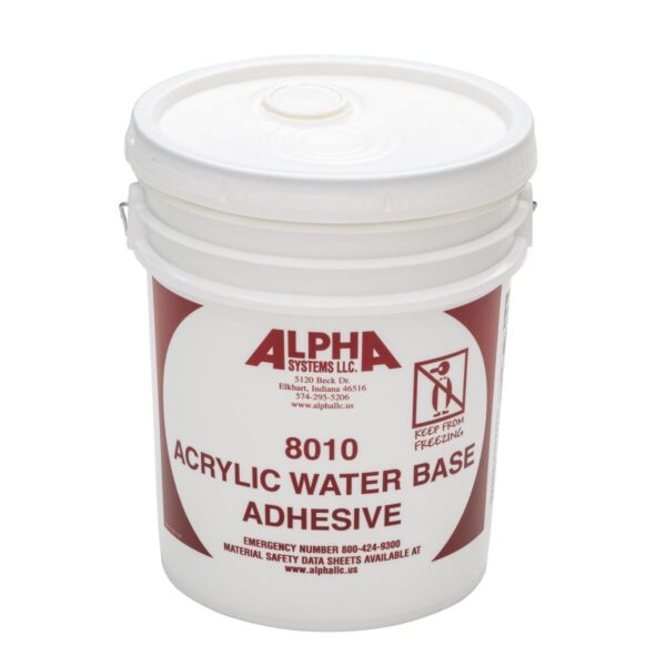 Lippert Roof Membrane Adhesive, Water-Based, 5-Gallon Bucket