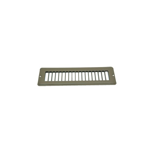 AP Products Heating/Cooling Floor Register, 10 x 2.25 Inch, Brown
