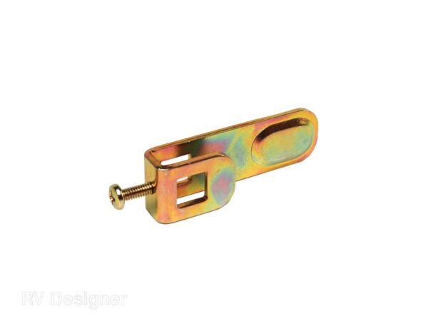 RV Designer Stainless Steel Lock Cylinder Cam, 2 Inch, Straight