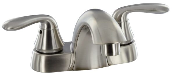 Phoenix 2-Handle Lavatory Faucet, 4 Inch, Brushed Nickel