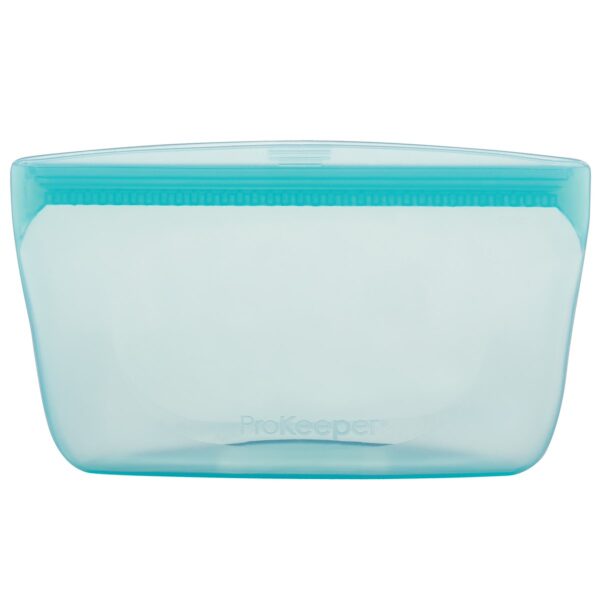 Progressive Silicone Food Storage Container, 1.5 Cups, Turquoise