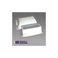 Specialty Recreation RV Skylight (22x14 Inch Opening, White, Bubble)