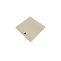 Specialty Recreation Square Shower Pan, 24 x 24 Inch, Parchment White