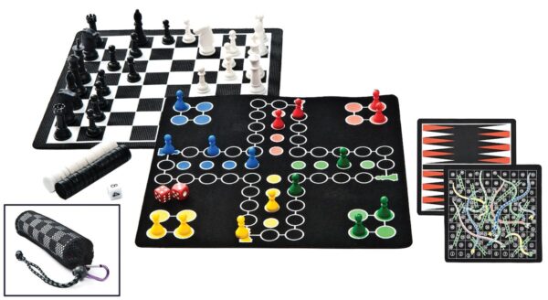 GSI Outdoors 5-in-1 Magnetic Game Set, Backpack Edition