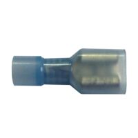 WirthCo Blue 1/4 Inch Female Quick Disconnect Terminal, 16-14 Gauge