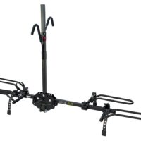 Swagman XTC2 Tilt 2-Bike Hitch Rack, Foldable, Black