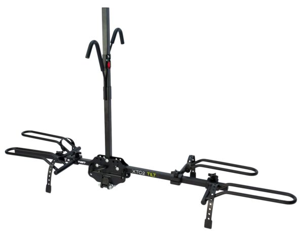 Swagman XTC2 Tilt 2-Bike Hitch Rack, Foldable, Black