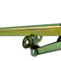 JR Products 12 Inch Table Drop Leaf Support, Spring Loaded, Gold