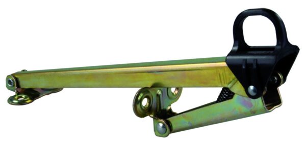 JR Products 12 Inch Table Drop Leaf Support, Spring Loaded, Gold