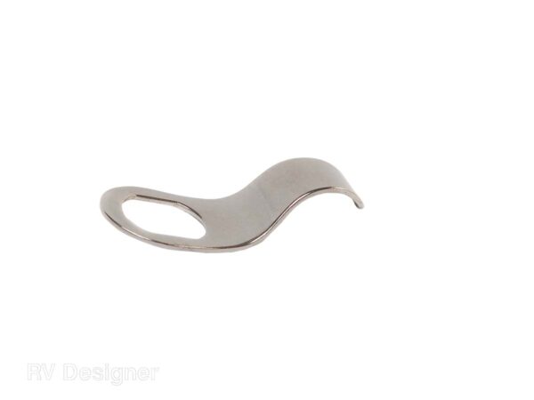 RV Designer Compartment Lock Offset Cam Assembly, Stainless Steel