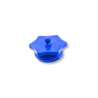 Duraflex Gator Waste Tank Insert Threaded Plug, 0.75 Inch, Blue