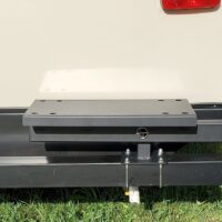 Fleming Sales Semi-Universal Bumper Grill Mount, 17-20 Inch Arm, Black