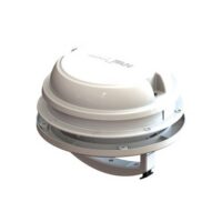 MaxxAir 6-inch Manual Roof Vent, White