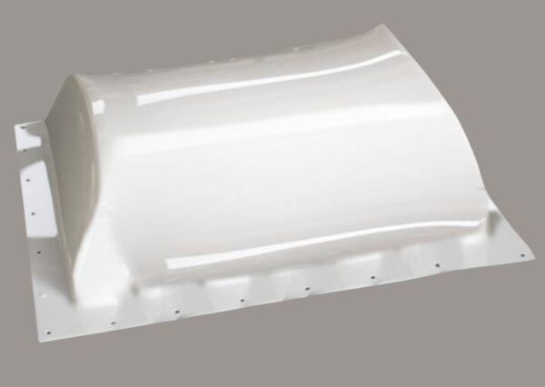 Specialty Recreation 14x22 RV Skylight, Bubble Dome, Polycarbonate, White