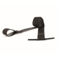Camco 99.25 Inch Pull Strap with Rubber Loop, Black