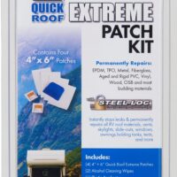CoFair Quick Roof Extreme Repair Tape, White, 4" Width