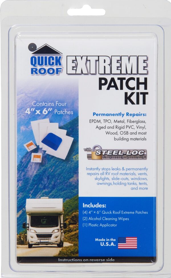 CoFair Quick Roof Extreme Repair Tape, White, 4" Width