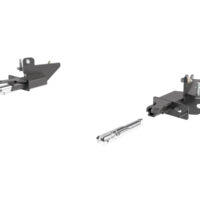Blue Ox Custom Dinghy Tow Baseplate, Steel, Black, Removable Tabs, Safety Hooks