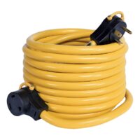 Arcon 25 Feet 30 Ampere Premium Extension Power Cord, Yellow