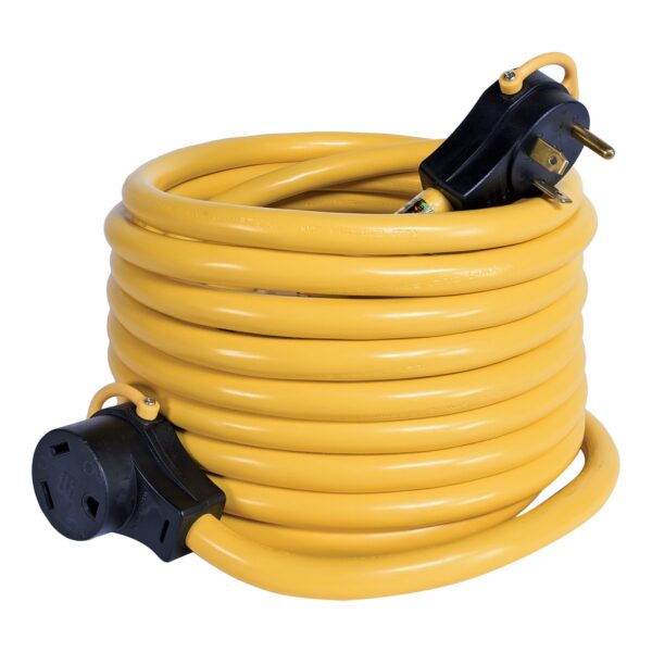 Arcon 25 Feet 30 Ampere Premium Extension Power Cord, Yellow