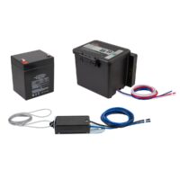 CURT Trailer Breakaway System Kit, 12V, 1-3 Axles, Push-to-Test