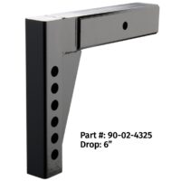 Equal-i-zer Weight Distribution Hitch Shank, 2-1/2 Inch Receiver, 12 Inch