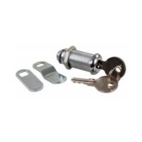 JR Products Compartment Lock Cylinder, 1-3/8 in, Chrome