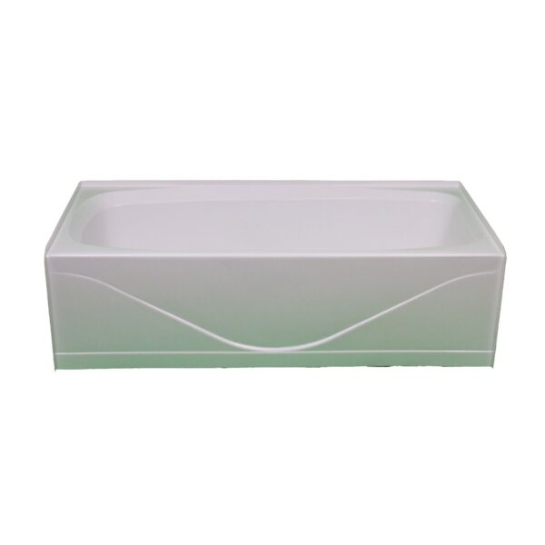 Specialty Recreation 27" x 54" Bathtub, White, Left Hand Drain