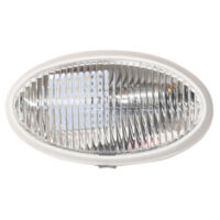 Valterra Porch Light LED 12 Volt, 175 Lumens, Oval, Clear Lens