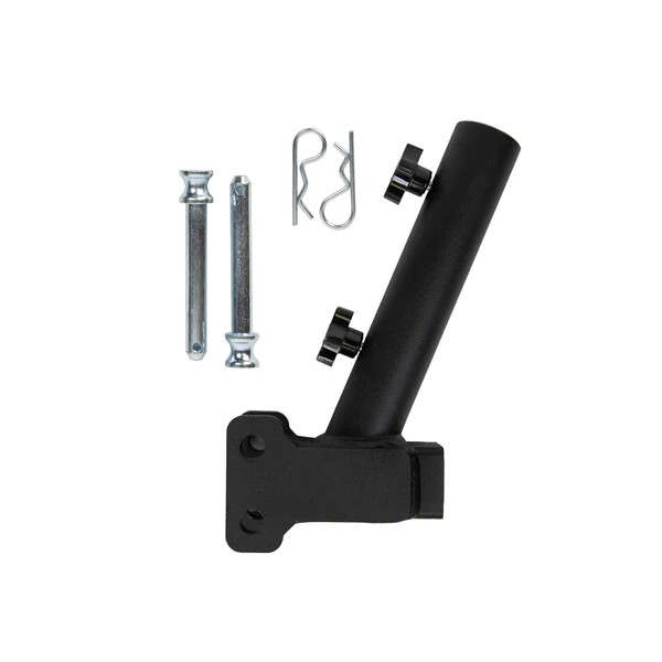 BulletProof Hitches Flagpole Mount, Black Clamp Style, 1.5" Capacity