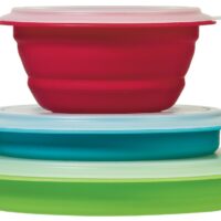 Progressive International Storage Bowl Set with Lids, 3-Piece