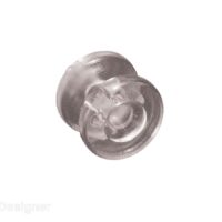 RV Designer Window Shade Cord Retainer, Clear, Set of 2